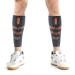 LCK UK Calf Support Compression Sleeves (Pair) for Women Men Running | 20-30mmHq Shin Splints Brace Footless Leg Socks for Torn Calf Muscle for Enhanced Performance and Recovery Orange L