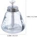 iplusmile 180ML Push Down Pump Dispenser Glass Bottle Lockable Pump Dispenser Bottle Push Down Manicure for Nail Polish Makeup Remover - Buy Online on GoSupps.com