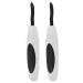 VENEKA 2X Electric Heated Eyelash Curler USB Charge Makeup Curling Kit Long Lasting Natural Eye Lash Curler White