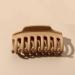 Hot One 6 pcs Barrel & Rectangle Claw Clips for Thick Hair - Large Hair Clips for Women in Black & Khaki - Buy Online on GoSupps.com