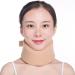 Cervical Collar Soft Sponge Neck Brace Universal Cervical Collar Adjustable Neck Support Brace for Sleeping Relieves Neck Pain and Spine Pressure (Size : Large)