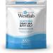 Westlab - Soothing Dead Sea Salt - 5kg Resealable Pouch - 100% Natural Pure & Unscented Mineral Salts - Nourishes & Soothes Dry Irritated Skin salt 5 kg (Pack of 1)