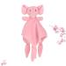 Garneck Soothing towel for babies nativity toy little dog blanket Love blanket plush toy plush toys for babies bibs for babies baby bitches pink pink medium