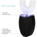 Cocoarm U-Shaped Sonic Toothbrush for Adults | Automatic Silicone Brush Head | Food Quality Oral Care | Ultrasonic Cleaning (Black) - Buy Online on GoSupps.com