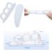 Soft Gel Hammer Toe Kit - 4 Piece Spreader Set for Pain Relief & Comfort - Buy Online on GoSupps.com