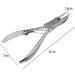 CHJHJKG Nail Clippers (Beauty) Stainless Steel Nail Cuticle Nipper Professional Nail Ingrown Pedicure Cuticle Scissor Plier Pusher Tool with protective cover - Buy Online on GoSupps.com