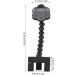 Zerodis Pet Selfie Stick Pet Selfie Tool Flexible Dog Selfie Stick Rod Smartphone Attachment for Dogs Cat Photos Get Your Cat Dog Attention(black) - Buy Online on GoSupps.com