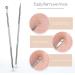Blackhead Pimple Comedone Spot Acne Extractor/Remover Kit Popper Tools - Buy Online on GoSupps.com