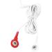 Tens Wire Cable Electrode Lead Wire 59 Inches 2 in 1 Replacement Wires Standard Snap Connection - Red White Button Type - Buy Online on GoSupps.com