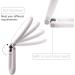 Dolovemk Travel Makeup Mirror with Stand | Double Sided Folding Hand Held Mirror | 10x Magnification | White - Buy Online on GoSupps.com