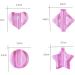 minkissy 3 Sets Nail Stamp Templates Nail Press Sticker Nail Art Mould Fake Nail Template Star Shape Nail Mould Nail Decal Template Star Heart Nail Reusable Nail Stencils Japan Manicure 3.2X3.2cm - Buy Online on GoSupps.com