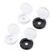 Minkissy 4-Piece Monochrome Eyeshadow Palette Case - Magnetic Empty Cosmetic Containers for Women & Travel Girls - Buy Online on GoSupps.com