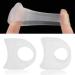 4 PCs Gel Toe Separators for Overlapping Toes - Silicone Spreader for Hammer Toe Pain Relief - Buy Online on GoSupps.com