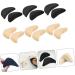 24 Pairs Sponge Toe Plug Heel Protectors | High-Heeled Shoe Cushions & Inserts for Women - Comfortable Fit for Oversized Shoes - Buy Online on GoSupps.com