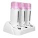 Wax Heater with 3 Rollers 40W Hair Removal Kit for Beauty Salons | International Shipping Available - Buy Online on GoSupps.com
