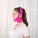 Face Slimming Strap Facial Slimming Mask Double Chin Reducer for Women Thin Neck Facelift Rose Red V Shape Mask - Buy Online on GoSupps.com