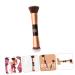 Shop Housoutil Double-Ended Makeup Brush - Flat Top Foundation & Contour Brush for Mineral Makeup | Premium Quality Cosmetics Tool - Buy Online on GoSupps.com
