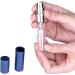 Mini Portable Perfume Spray Bottle Set - 3x6ml Refillable Travel Bottles with Funnel & Pipette - Black Silver Dark Blue - Buy Online on GoSupps.com