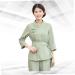 minkissy 1 Set Spa Robe Hair Salon Cape Spa Kit Salon Pants Hair Salon Smock Hair Dyeing Apron Beautician Smock Wear Spa Cloth Grooming Kit Hairdressing Hair Cutting Apron Tops Protection L Green - Buy Online on GoSupps.com