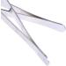 Iplusmile 2-Stainless Steel Tweezers Pliers - Curved & Straight Eyelash Tools for Extensions - Long Handle Rubber Grip - Buy Online on GoSupps.com
