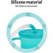 Spill Proof Feeding Cup with Extended Straw - Self Feeding Aid for Stroke & Parkinson Patients - Elderly Drinking Utensils (Blue) - Buy Online on GoSupps.com