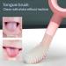 MQIZE Baby Toothbrush 12+ Months | Replaceable Tongue Cleaner | 360 Clean with Baffle | BPA Free (Red) - Buy Online on GoSupps.com