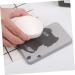 Ciieeo 2pcs Silicone Soap Holder Diatomite Soap Pad Soap Silicone Pad Soap Dishes for Bathroom Soap Holder for Shower Rectangle - Buy Online on GoSupps.com