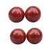 Healvian 4 piece of rolling ball massage finger exercise handmade body massage redwood stressball tools massage ball tight handball baoding balls fitness massage bunker wooden