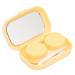 Cute Portable Contact Lens Case - Yellow Storage Box | International Shipping Available - Buy Online on GoSupps.com