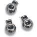 Hole Cord Lock Stopper spring buckle Cord Locks 30pcs/lot Big Round Metal Alloy Stoppers Toggle 6mm Cord Locks Drawstring Lock One Hole(Black Nickel) 22*16.5*13mm Black Nickel - Buy Online on GoSupps.com