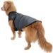 Eastlion Winter Dog Coat - Warm Waterproof Dog Jacket Vest for XL Dogs & Puppies - Black with D-Ring - Buy Online on GoSupps.com