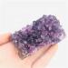 1pc 150g-190g Crystal Decorative Geode Irregular Natural Amethyst Stones Cluster Quartz Home Decor Suitable for Furniture Decoration Full of Texture