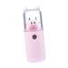 Beatifufu Moisturizer Mini Handy Mist Sprayer Mini Face Skin Care Humidifier Plastic Material 3.8x3.8x10.8cm