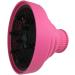 Folding Silicone Hair Diffuser - Portable Pink Universal Diffuser for Curly Hair - Ideal for Home and Salon Use - Buy Online on GoSupps.com