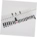 Baluue 20pcs Eyeliner Eyeshadow Brush Kit Eyelash Kits Portable Makeup Brush Makeup Accessories Eye Makeup 15.50X1.50X1.50CM As Shown - Buy Online on GoSupps.com