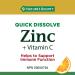 Nature's Bounty Vitamin C + Zinc Multi-coloured 60 Quick Dissolve Tablets - Buy Online on GoSupps.com