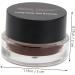 Balacoo 2pcs Waterproof Eyeliner Gel Waterproof Suit Eyeliner and Eyebrow Liquid Eyeliner Cosmetic Lasting 1 count (Pack of 1) As Shown - Buy Online on GoSupps.com