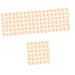 Toyandona 200 Stk Log Color Peach Cherz Heart Lose Pearl Valentine Necklace Pearls Wood Care Pearls unfinished Big Pearl Valentine's Day Decoration Child Mini Holia