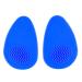 Shoe Heel Cups Silicone Foot Care Extra Soft Forefoot Cushions Adult Breathable Stand for Plantar Fasciitis and Pain Relief Blue