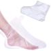 Disposable foot covers foot covers plastic socks plastic disposable boots for treating feet with warm wax (100 pieces)
