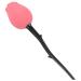 Ipetboom Rose Foundation Brush Creative Makeup Brush Tool Facial Tools Face Brush Rose Makeup Brush Makeup Tools Professional Makeup Foundation Applicator Abs Handle Cosmetic Red Miss Soft
