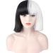 BGHJUE 28cm Bob Wig for Black & White Women - Brazilian Straight Glueless Lace Hair - Buy Online on GoSupps.com
