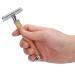 Men's Double-Sided Blade Head Shaver - Portable Silver Razor for Face & Body Care | International Shipping Available - Buy Online on GoSupps.com
