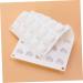 Amosfun 3pcs 35 Chocolate Mold Cupcake Mold Dessert Candy Molds Mold for Chocolate Heart Shaped Molds Bakery Tools Silicone Mold Easy to Clean Mold Jelly Mold Fudge White Baking Utensils mediumx3pcs Whitex3pcs - Buy Online on GoSupps.com