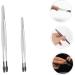 Magiclulu 4-Piece Stamp Clip Brow Tool Set - Stainless Steel Jewelry Tongs Tweezers & Pincer for Jewelry Making | Handicrafts Martensitic - Shop Now! - Buy Online on GoSupps.com