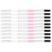 30 Tubes Rechargeables pour Gloss L vres 2 5 Ml en Plastique Transparent Flacons Compacts pour Femmes en Voyage