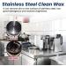 Stainless Steel Stain Cleaning Wax Magical Nano-technology Stainless Steel Cleaning Paste-Surface Safe No Residue - Buy Online on GoSupps.com