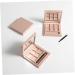 HAPINARY 2pcs Empty Eyeshadow Dish Cosmetics Palette Pans Travel Containers for Toiletries Highlighters 1 count (Pack of 1) Pink - Buy Online on GoSupps.com