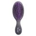 Olivia Garden OG Brush Styler, To Smooth and add Shine, All hair Types, removable cushion for easy cleaning, scalp hugging for scalp massage, gentle, for wet or dry hair, for women, men and children Black-mini