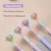 Shop 2/3/4pcs Three-Sided Soft Bristle Toothbrushes for Adults | V-Shaped Non-Slip Design | International Shipping Available - Buy Online on GoSupps.com